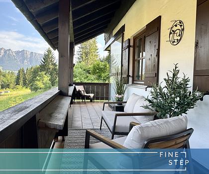 Einzigartiger Bergblick - sanierte 3-Zimmer Wohnung in den Chiemgauer Alpen
