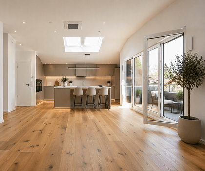 Lichtdurchfluteter Luxus im Dachgeschoss: Großzügiges 3-Zimmer-Penthouse - sofort beziehbar!